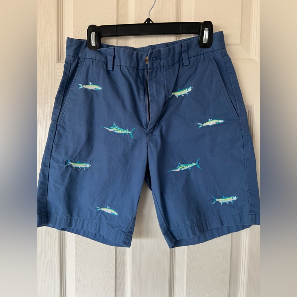 vineyard vines marlin navy shorts - 30 waist